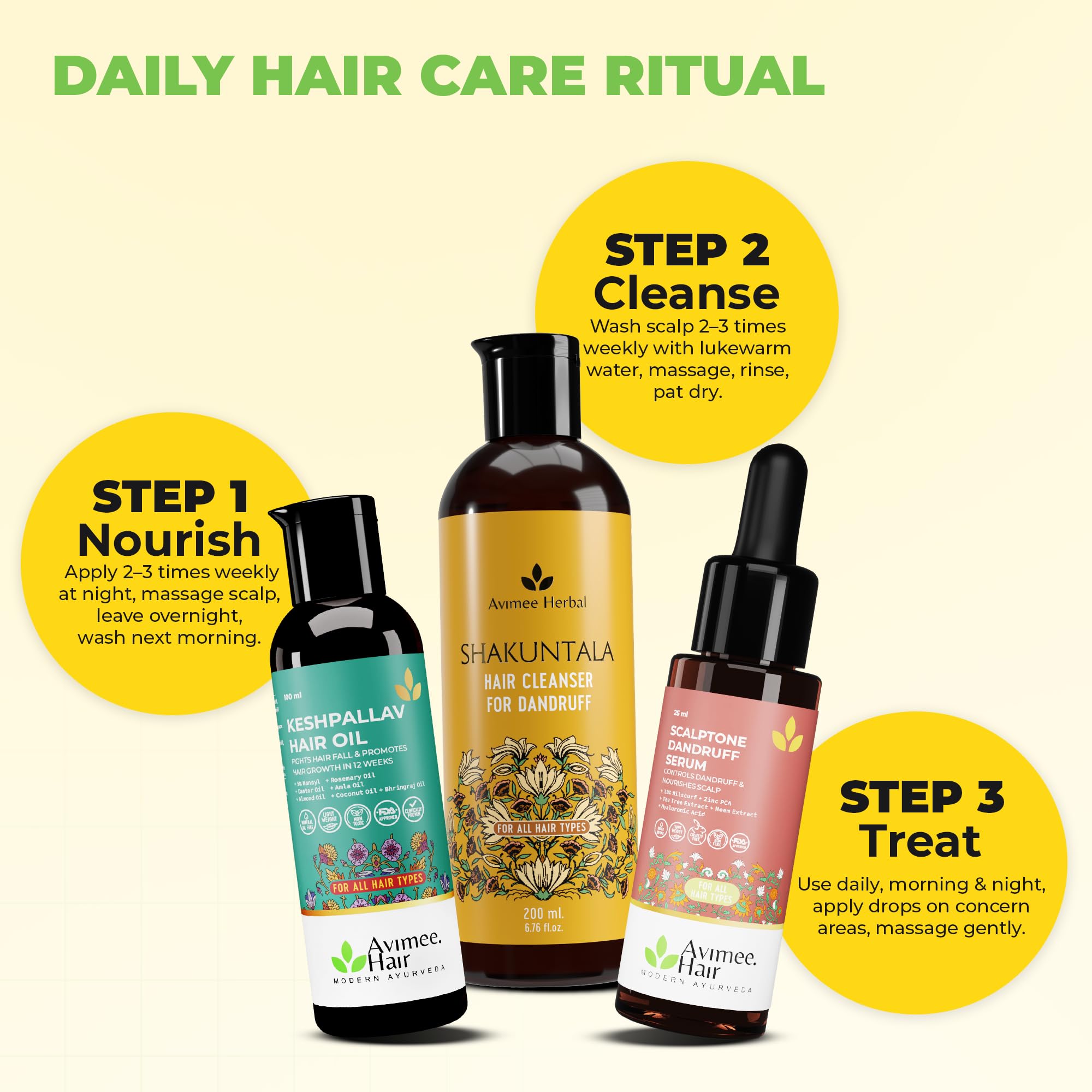 Avimee Herbal Scalptone Dandruff Serum – view 9