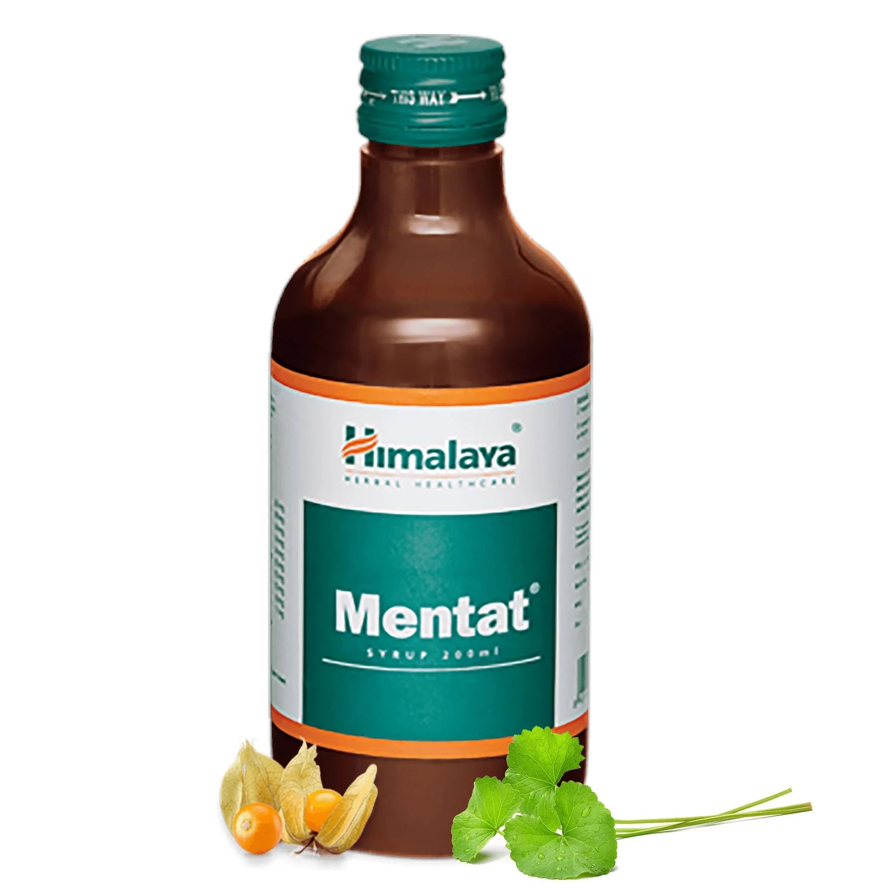 Himalaya Mentat Syrup 200 ml bottle front label view