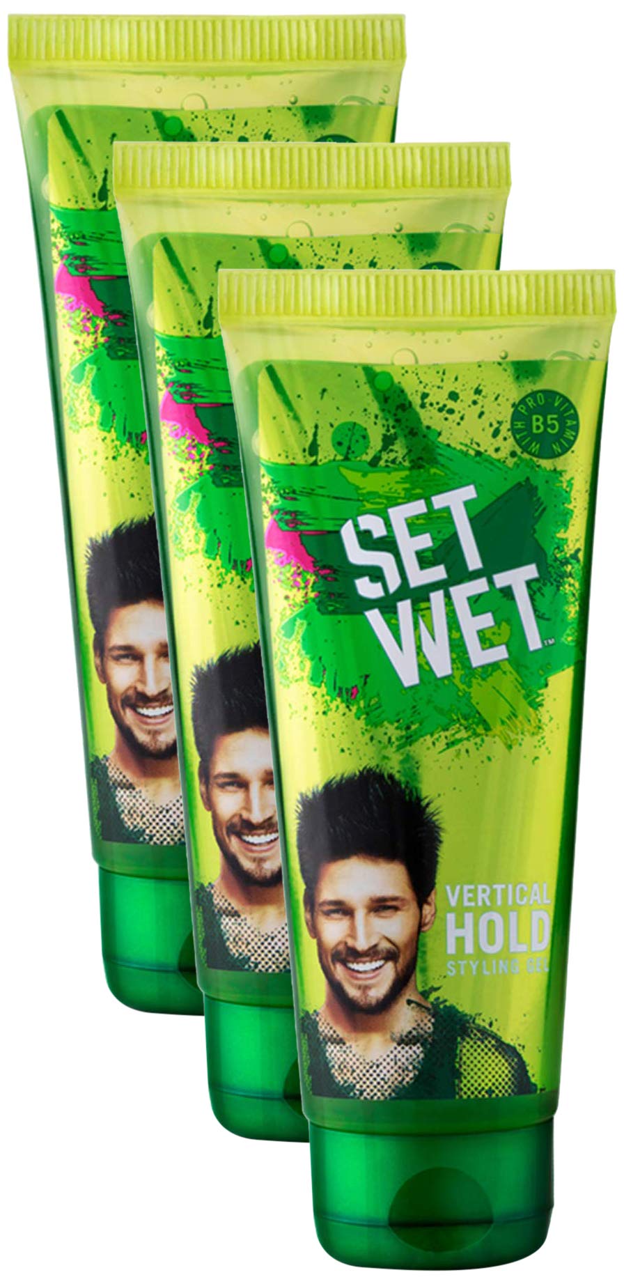 Three-piece Set Wet Vertical Hold Hair Gel 100 ml pack