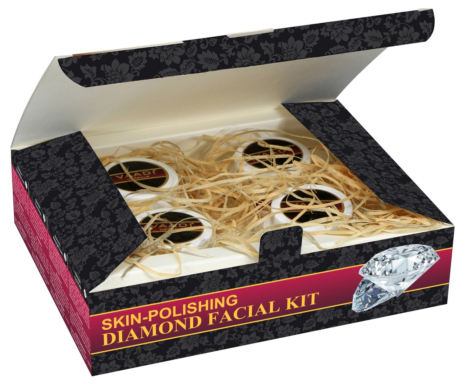 Vaadi Herbals Skin Polishing Diamond Facial Kit, 110g – view 3