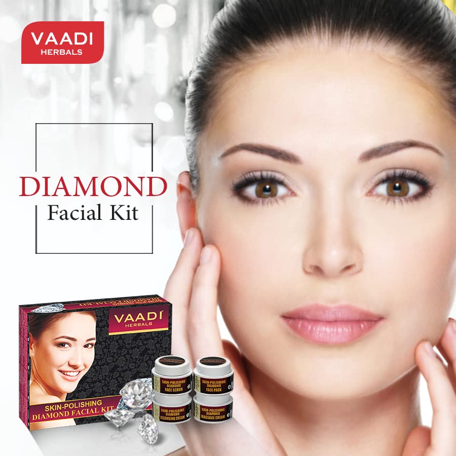 Vaadi Herbals Skin Polishing Diamond Facial Kit, 110g – view 4