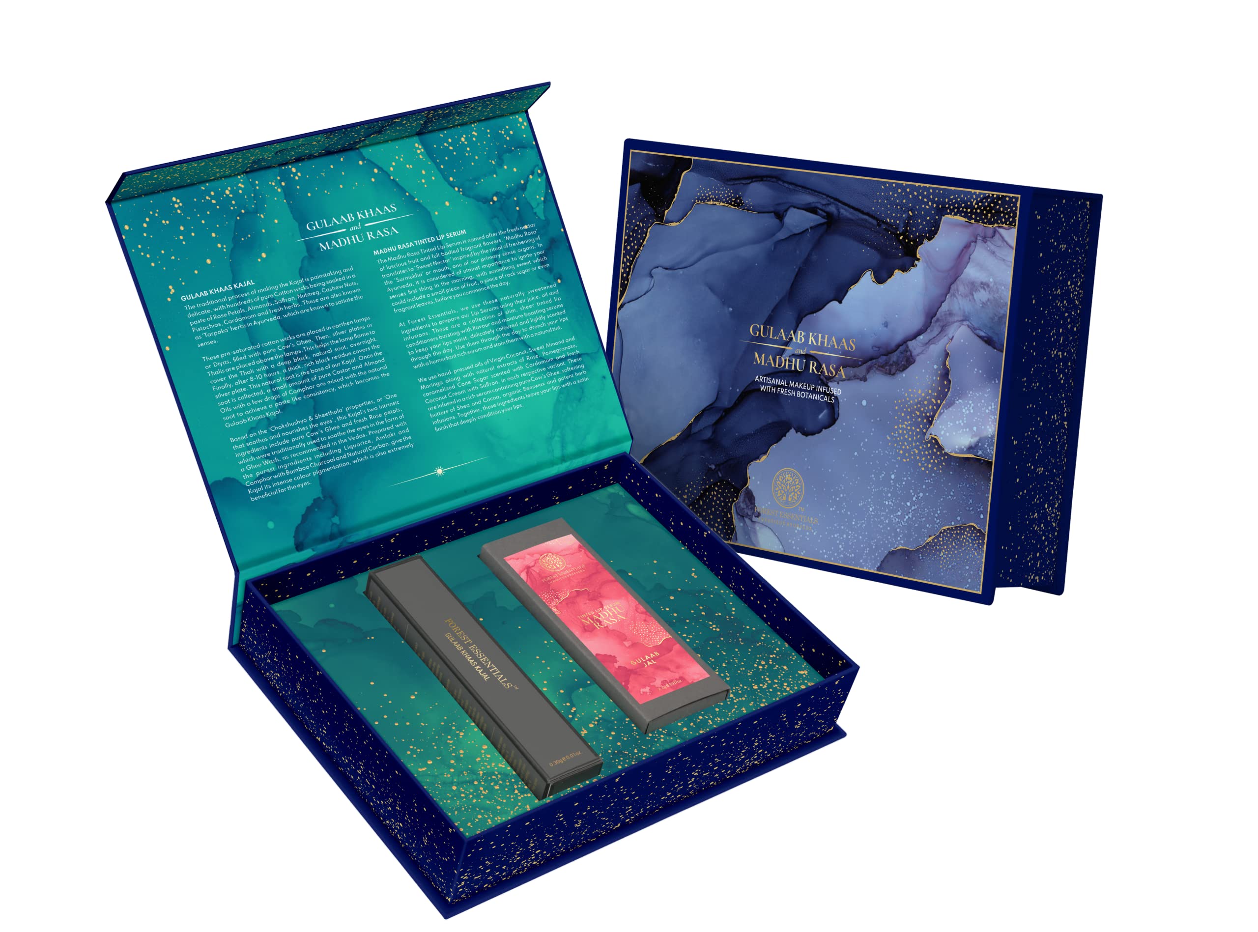 Boxed Forest Essentials 2-piece makeup gift set for women