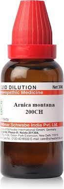 Two 30 ml bottles of Arnica Montana 200 CH pack