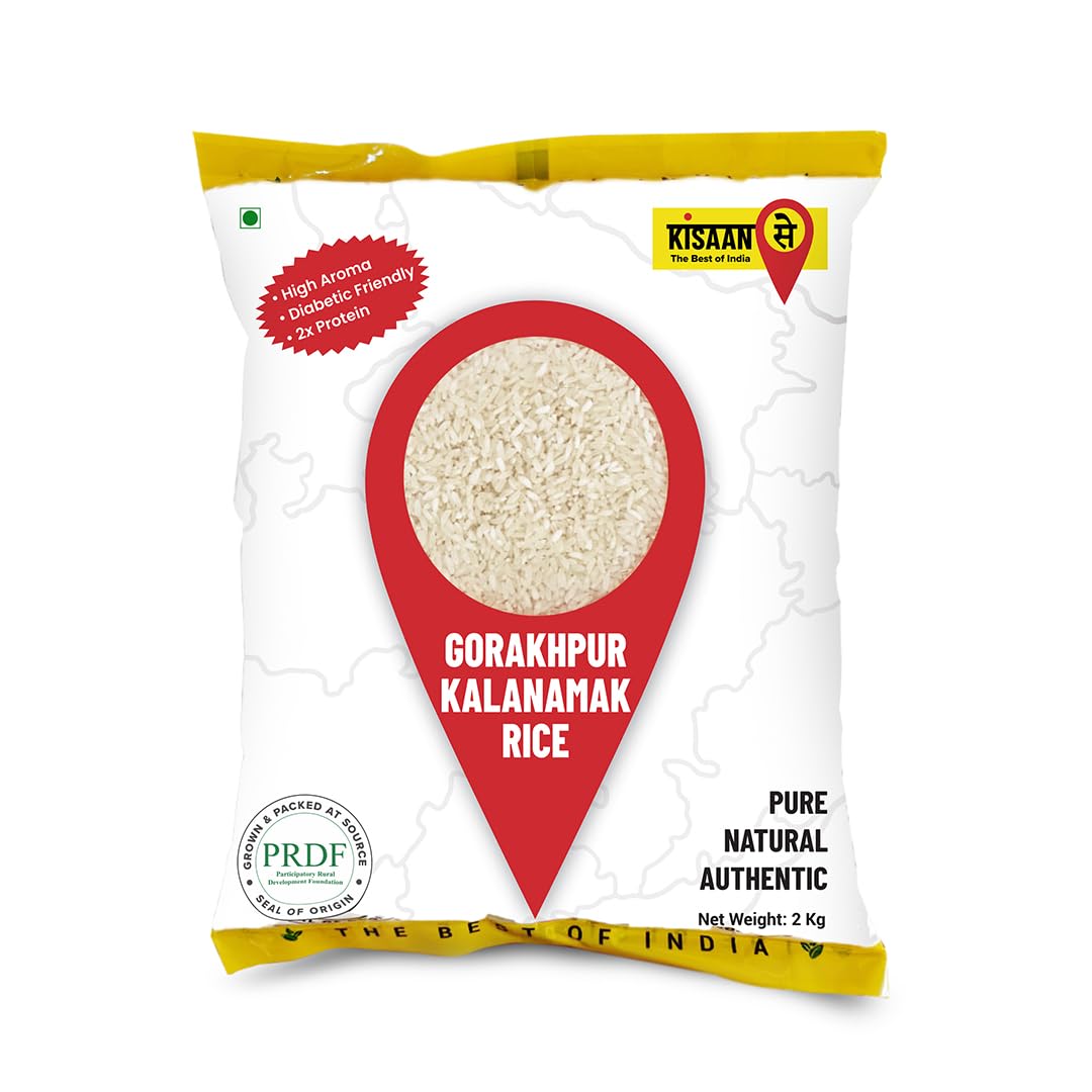 KisaanSay Gorakhpur Kalanamak Rice 2KG – view 3