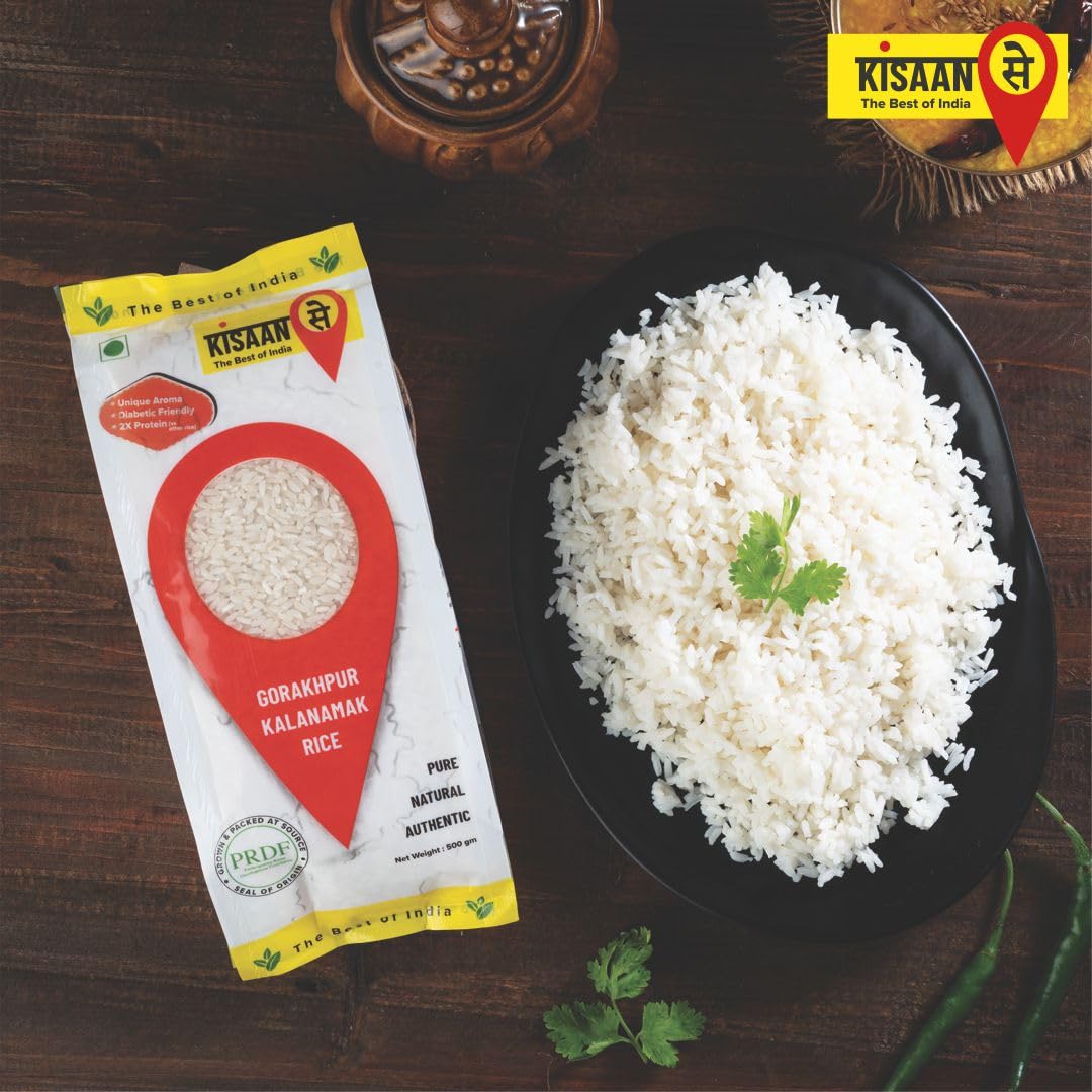 KisaanSay Gorakhpur Kalanamak Rice 2KG – view 6