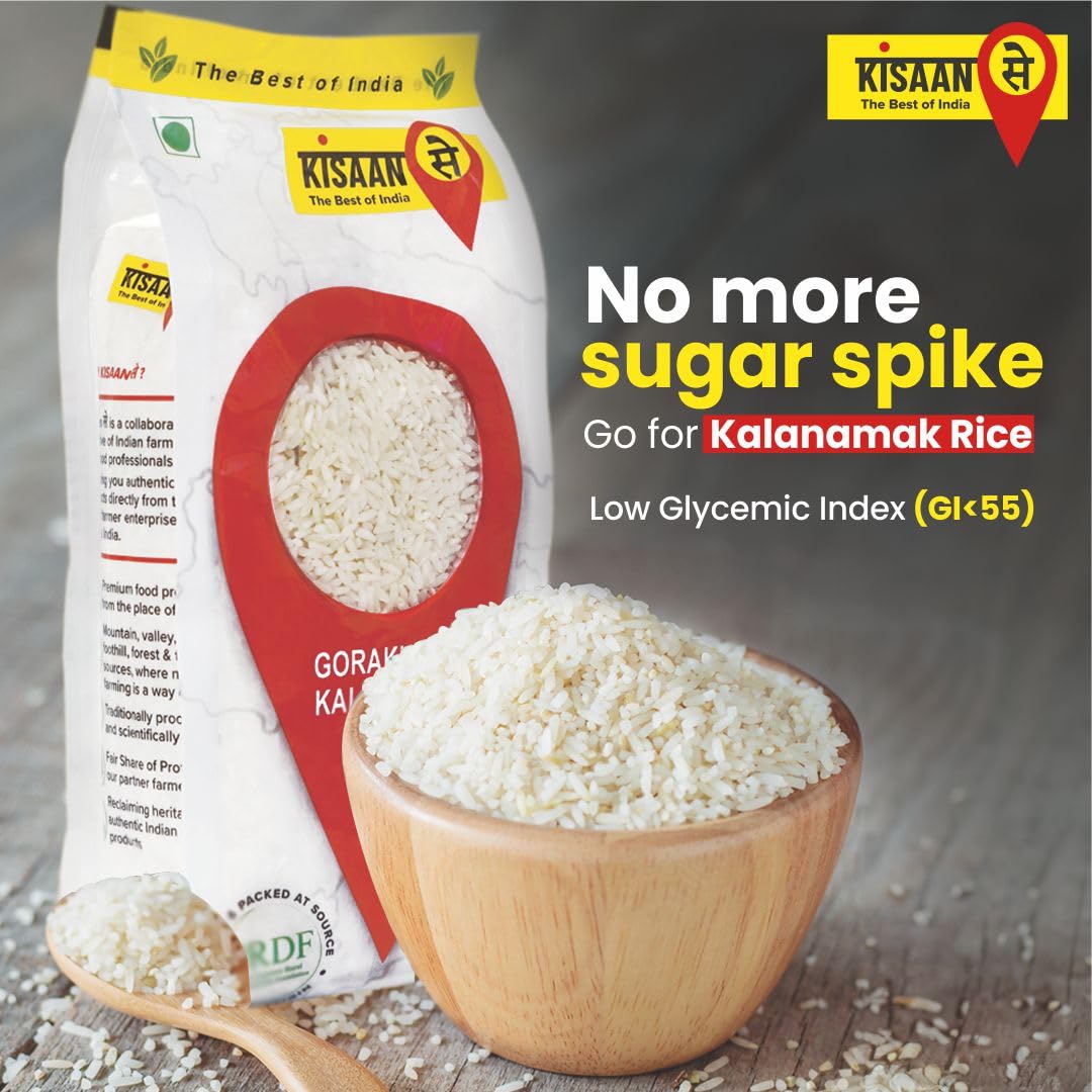 KisaanSay Gorakhpur Kalanamak Rice 2KG – view 9