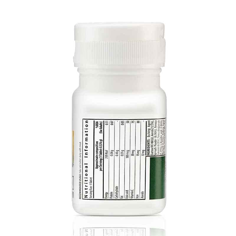 Amway Nutrilite Cherry Iron-90 Tab, Bone Strength Tablet – view 3