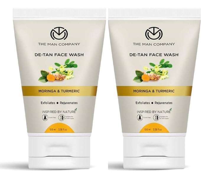 The Man Company De Tan Face Wash for Men with Turmeric & Moringa – view 6