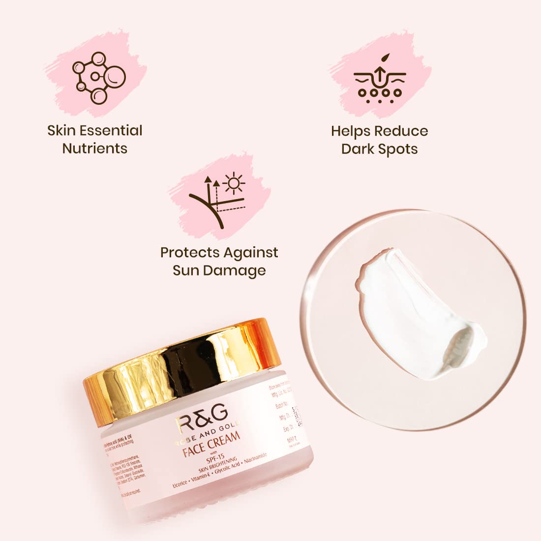 VASU R&G Skin Brightening Face Cream With Spf-15 50 Ml – view 4