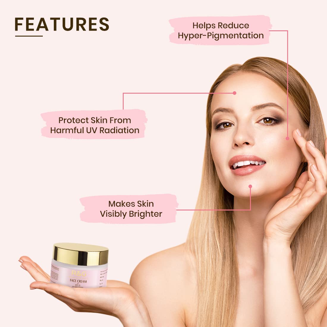 VASU R&G Skin Brightening Face Cream With Spf-15 50 Ml – view 5