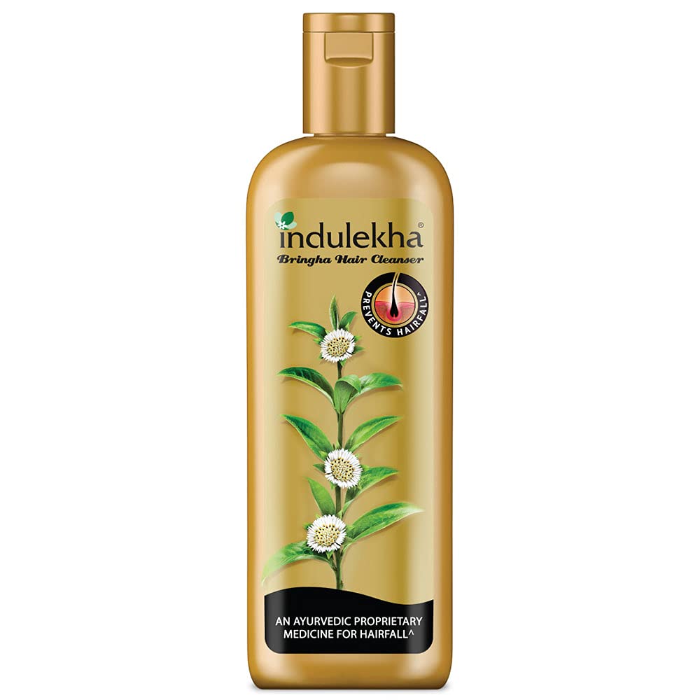 Indulekha Bringha herbal hair fall shampoo bottle, 100 ml