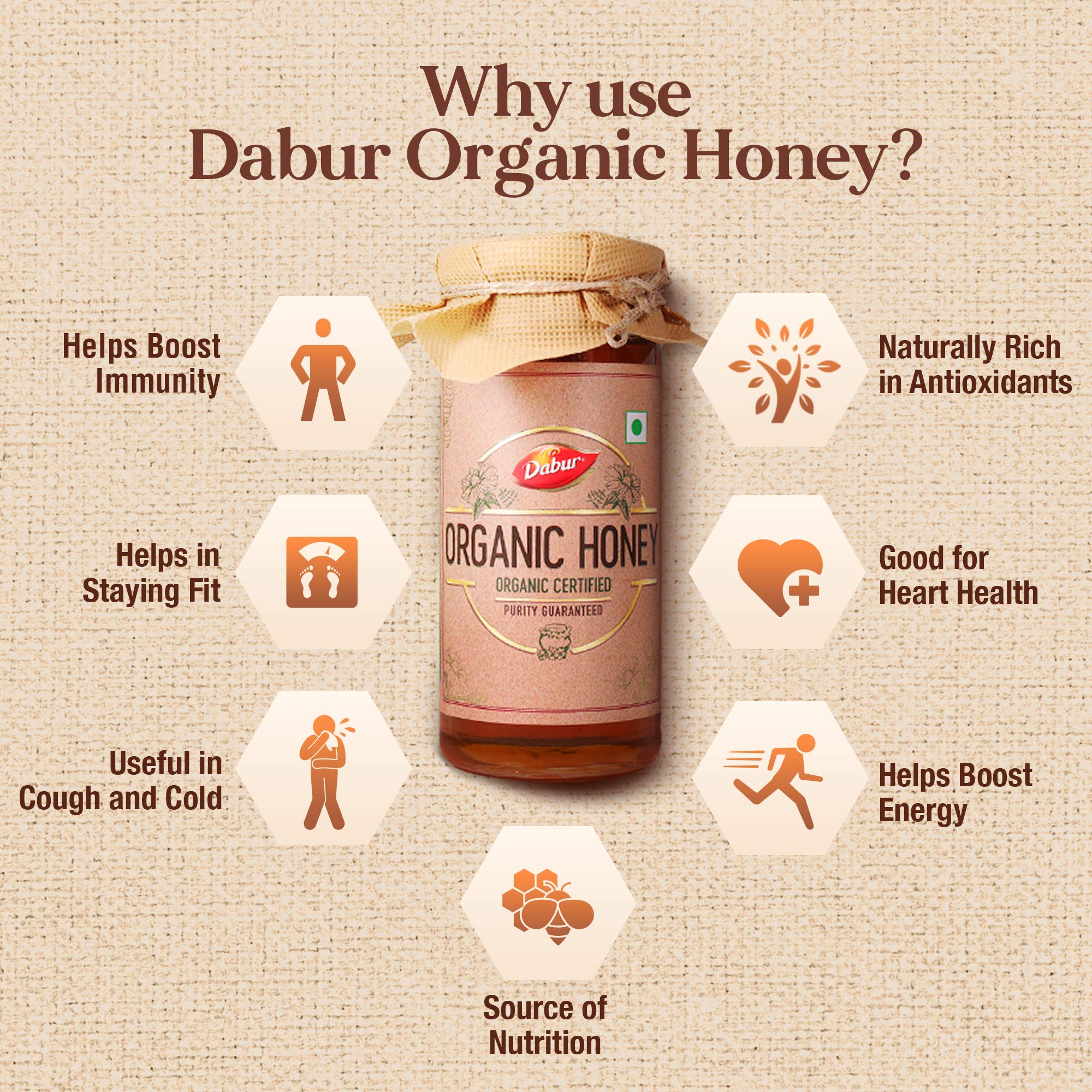 Dabur Organic Honey – view 3
