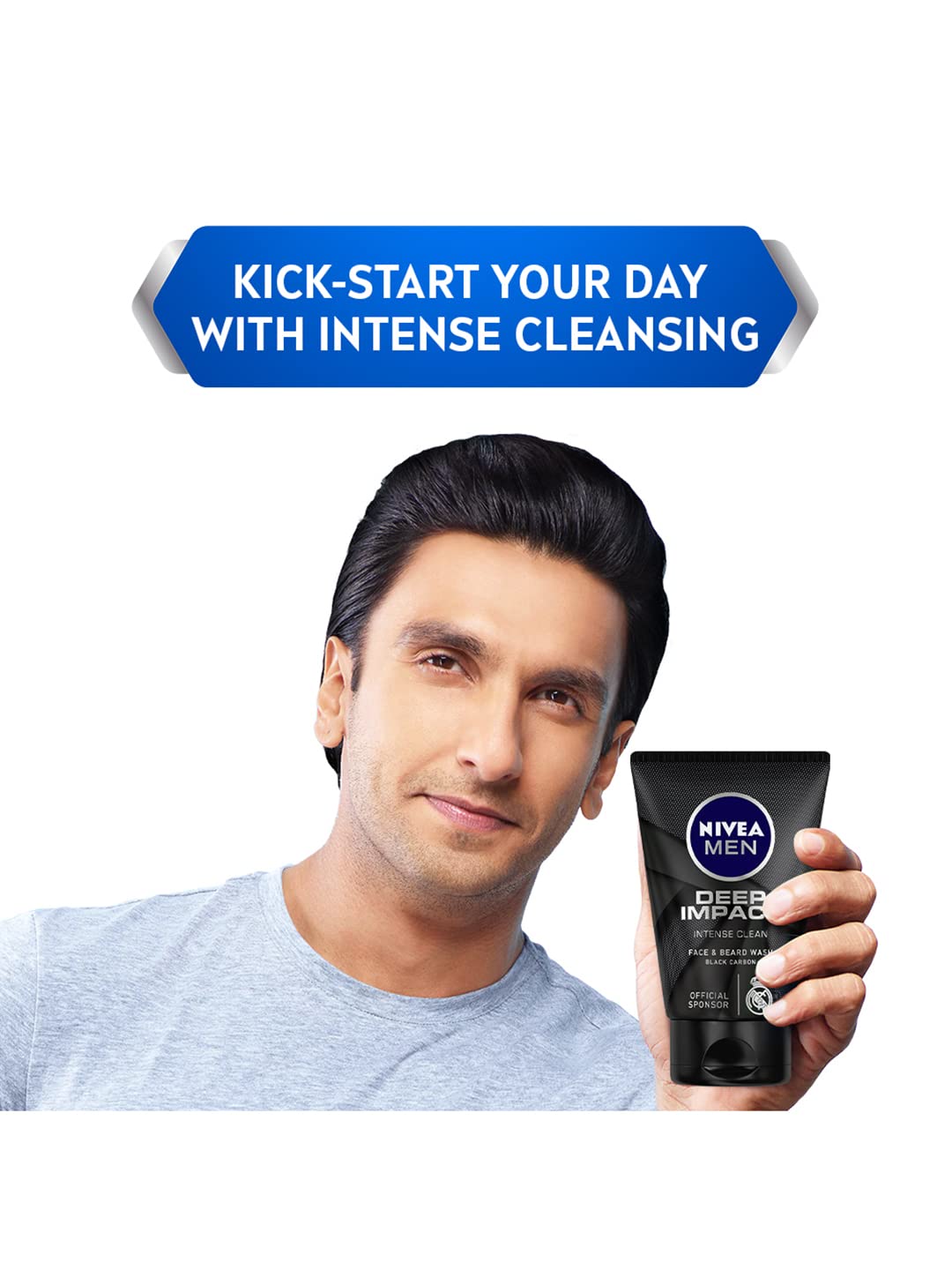 NIVEA MEN Deep Impact Face Wash 100g – view 2