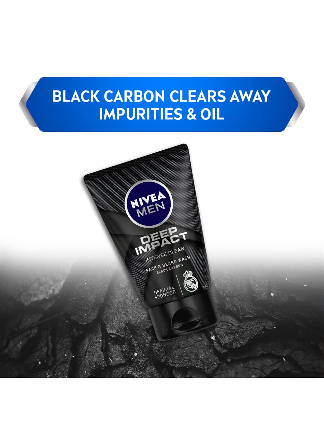 NIVEA MEN Deep Impact Face Wash 100g – view 3