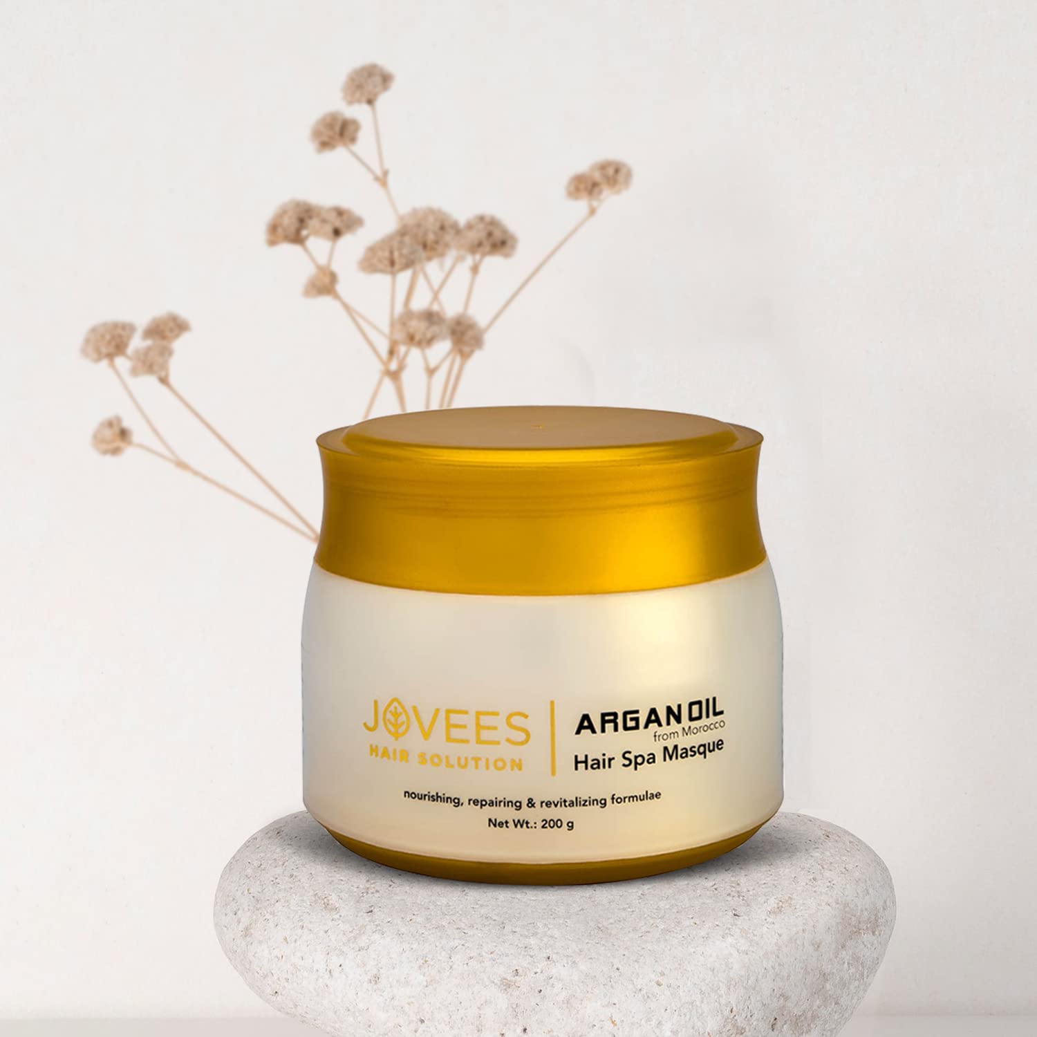 Jovees Herbal Argan Oil Hair Spa Mask for Dry and Fizzy Hair – view 2