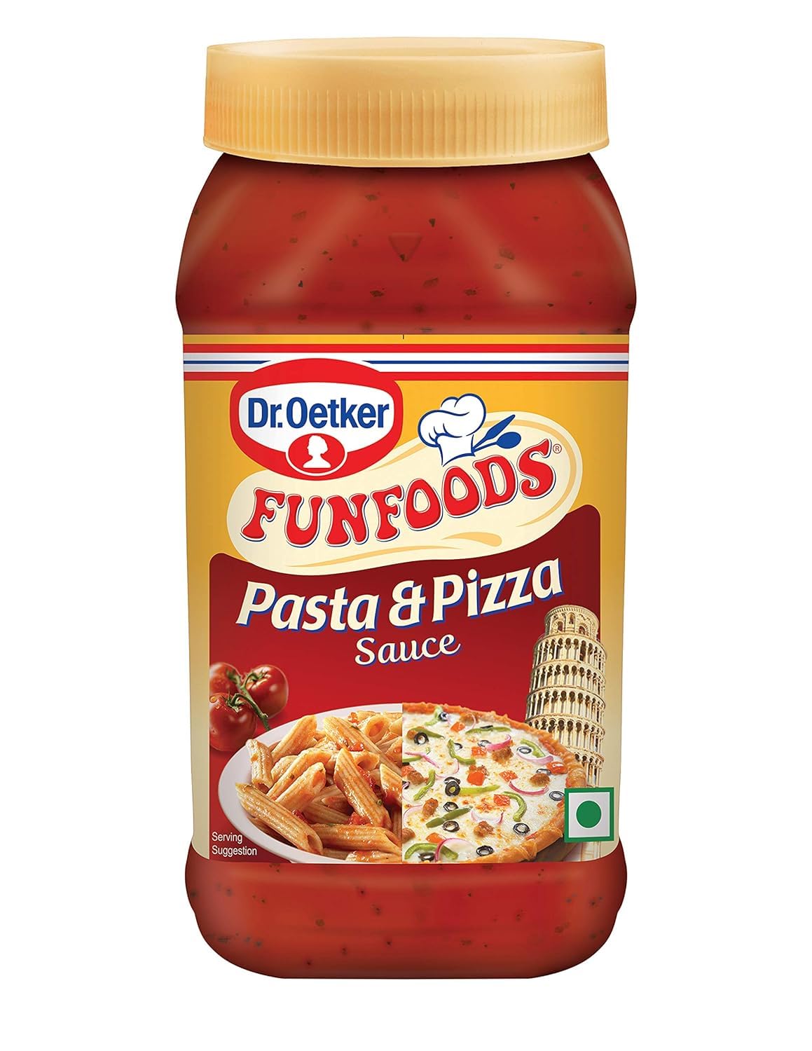 Dr. Oetker FunFoods Pasta And Pizza Sauce, Preservative Free,315 Grams