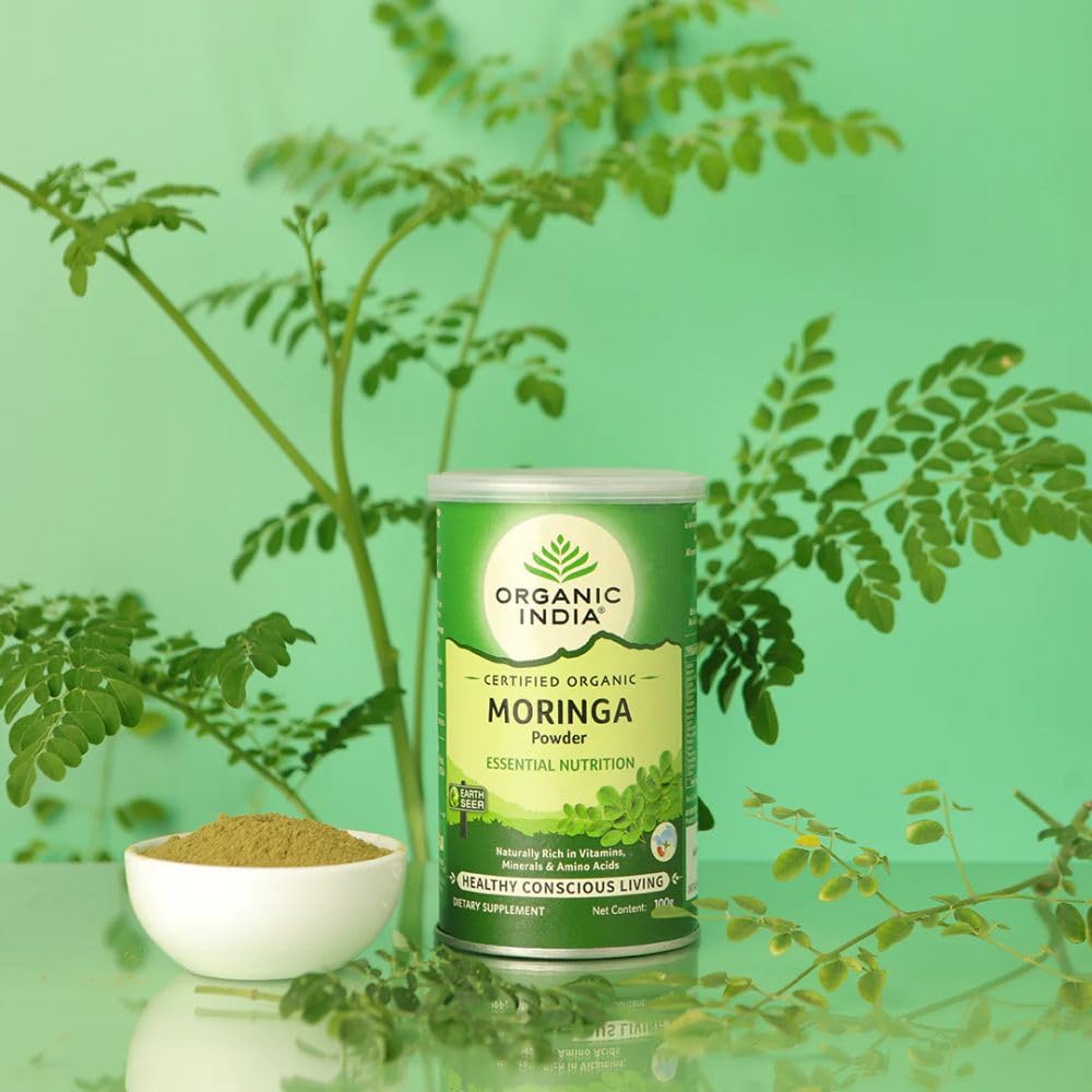 Organic India Moringa Powder 100gm Pack of 2 – view 2