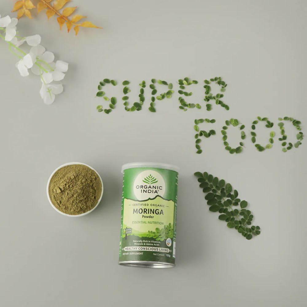 Organic India Moringa Powder 100gm Pack of 2 – view 9