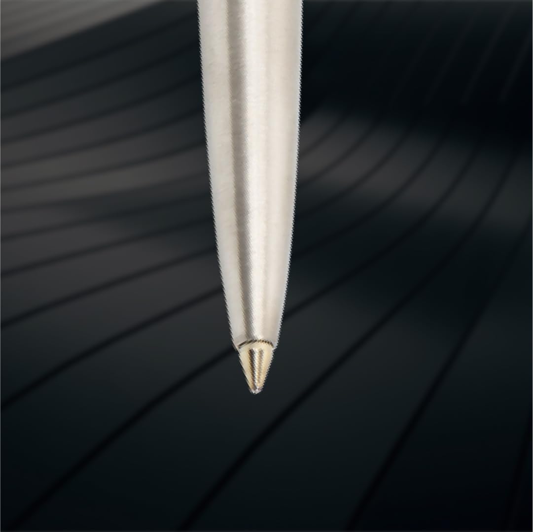 Parker Moments Jotter Steel Chrome Trim Ball Pen (Silver) – view 4