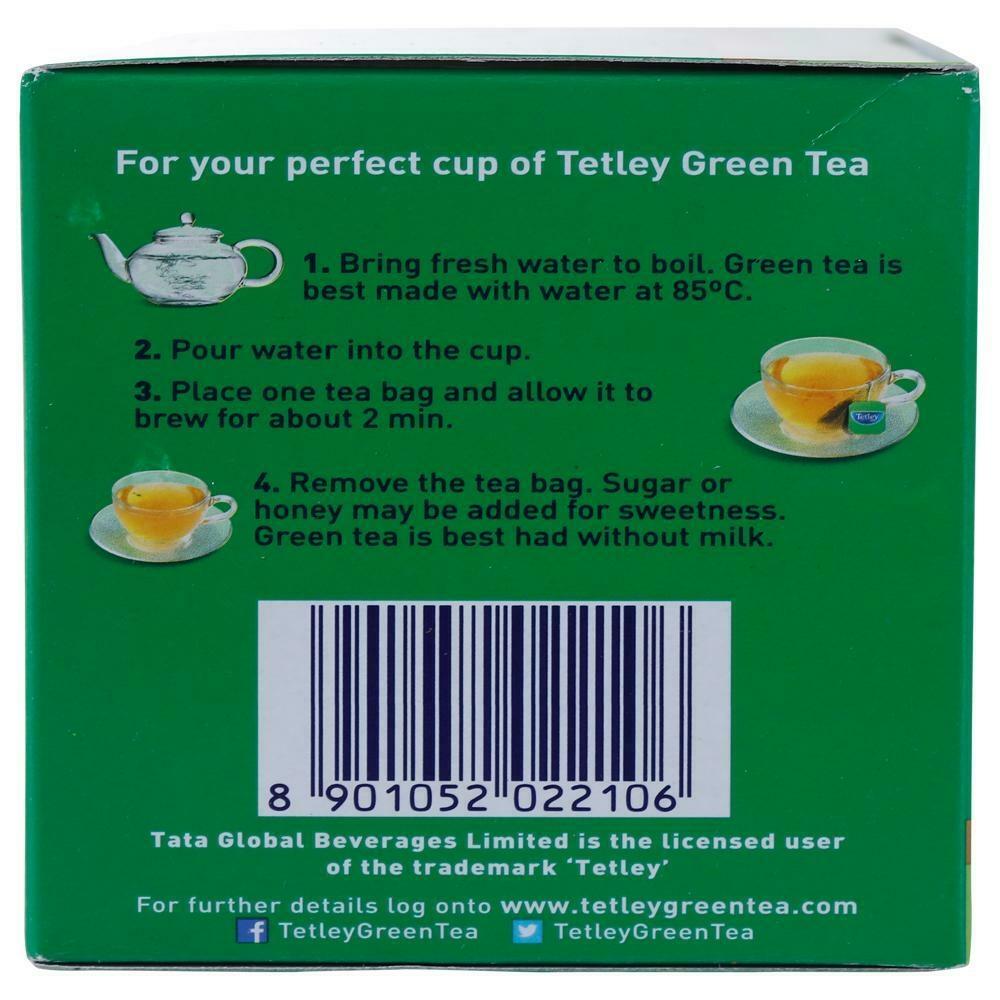 Tetley Pure Original Green Tea Bags 25 Pcs – view 4
