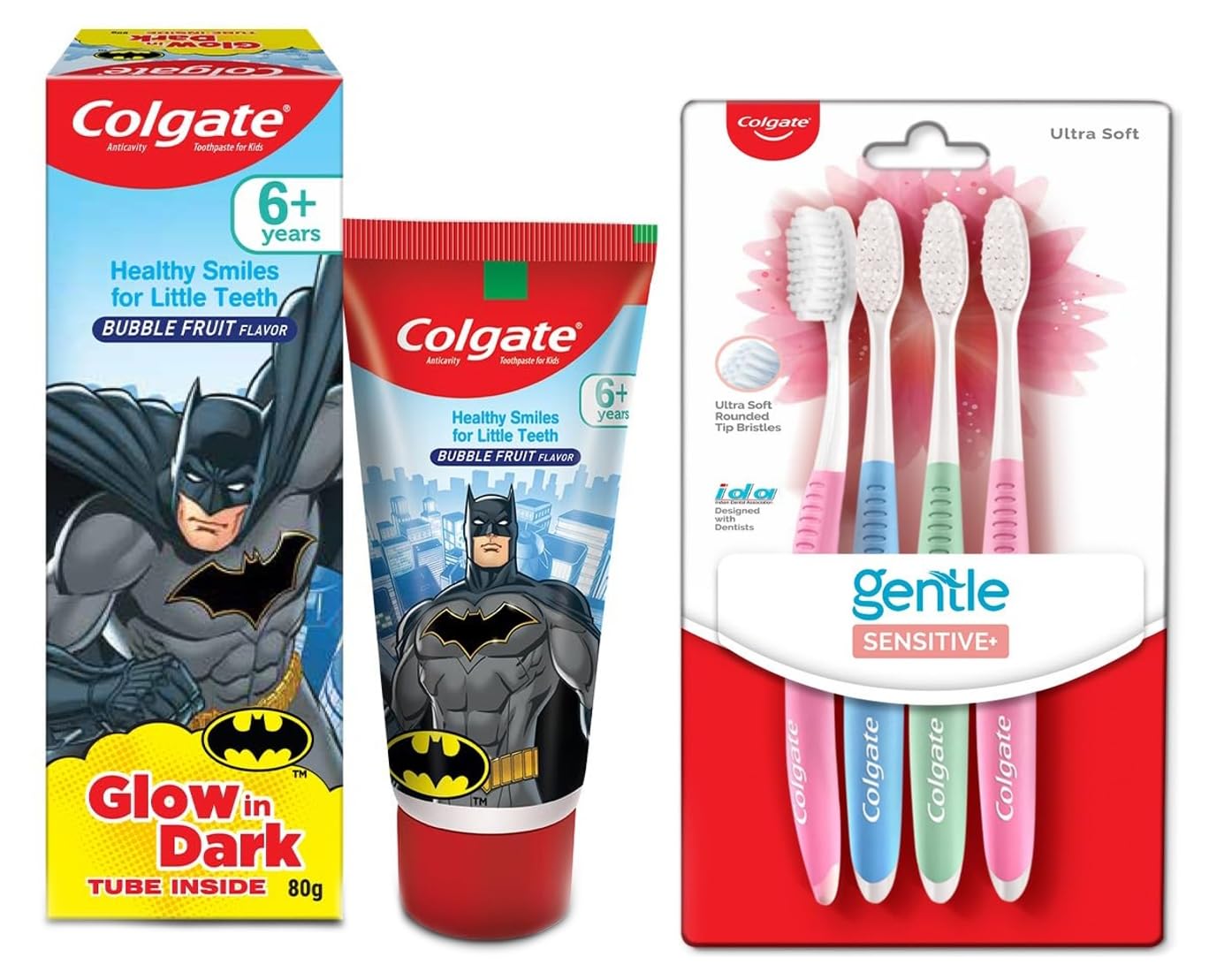 Colgate Barbie kids toothpaste tube in strawberry flavour 80g