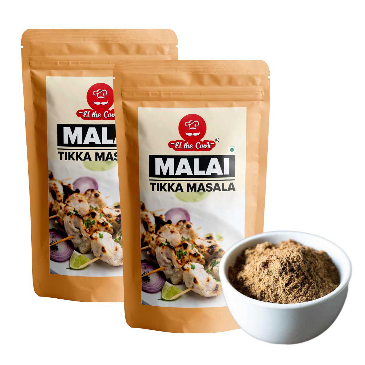 El The Cook Tandoori Malai Tikka Powder Masala pack