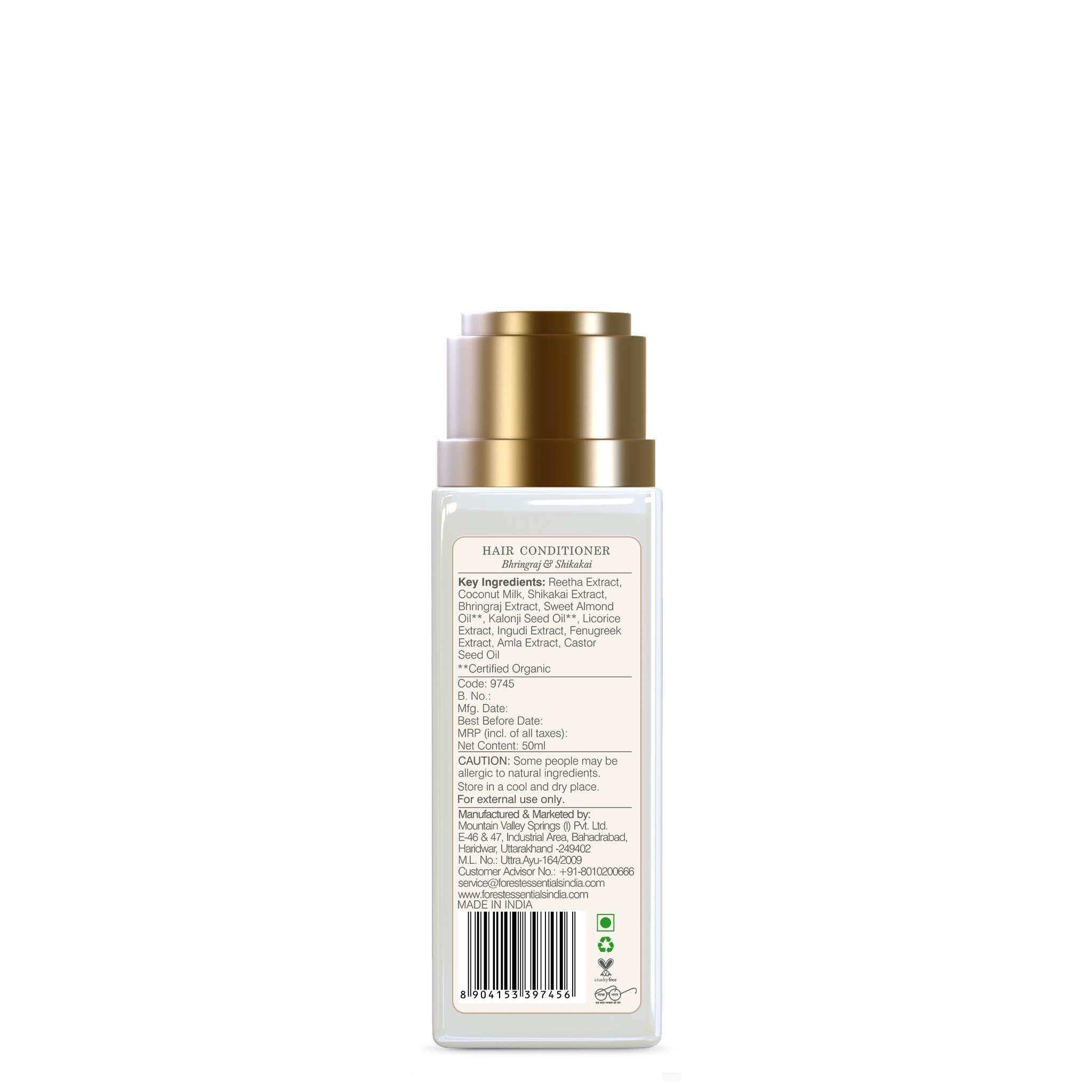 Forest Essentials Hair Conditioner Bhringraj & Shikakai – view 5