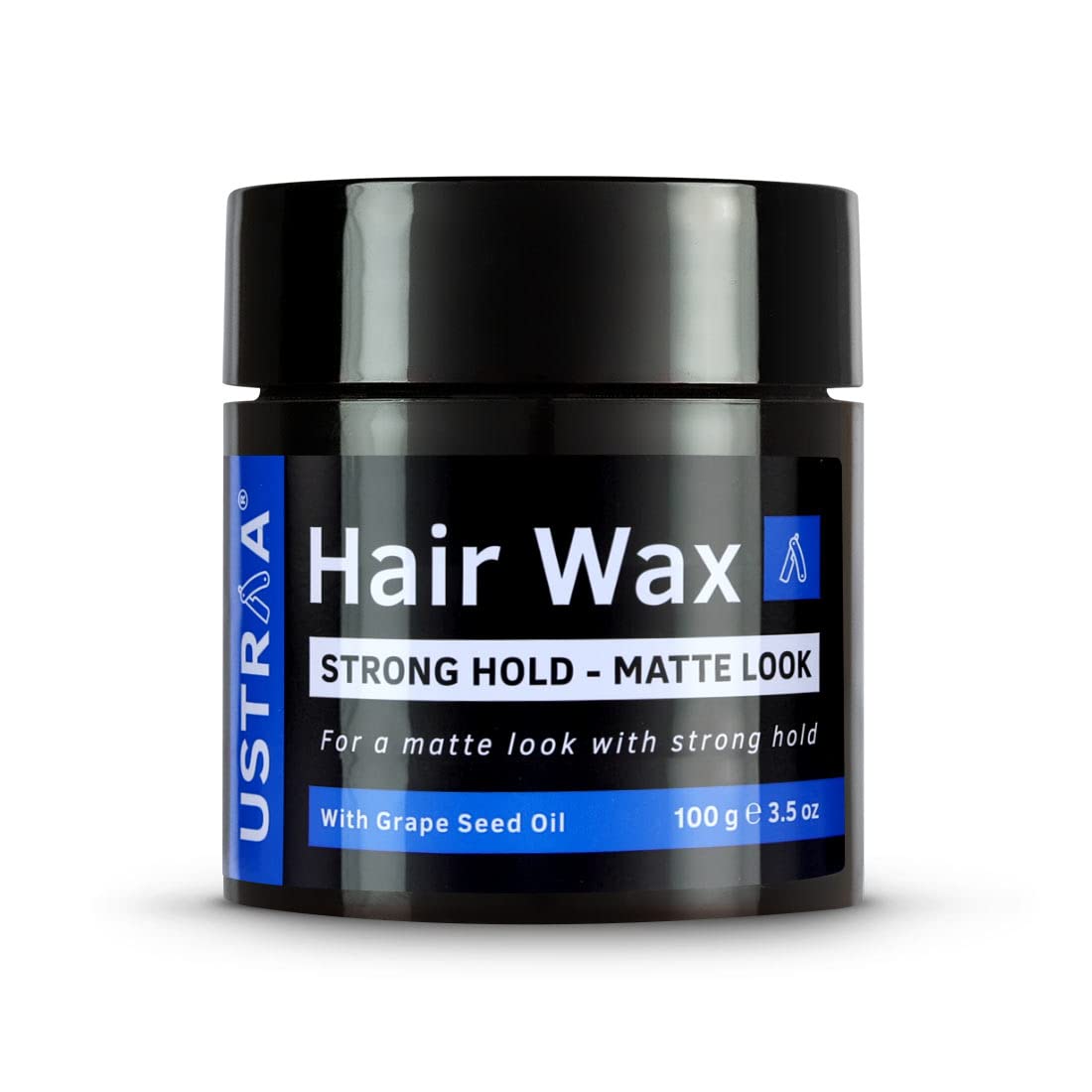 Ustraa matte look hair wax container for strong hold styling