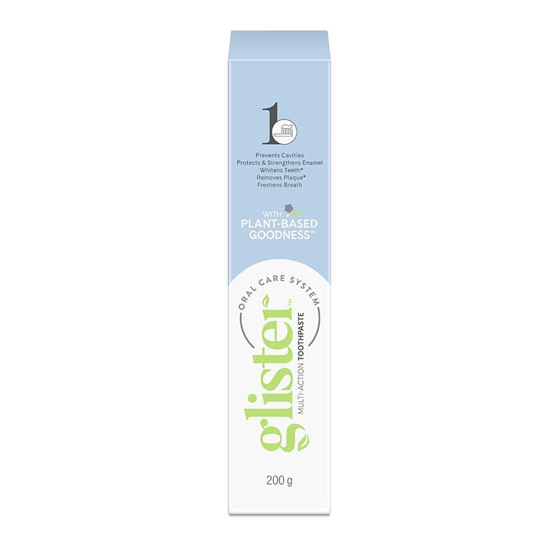 Three-tube pack of Amway Glister plaque removal toothpaste