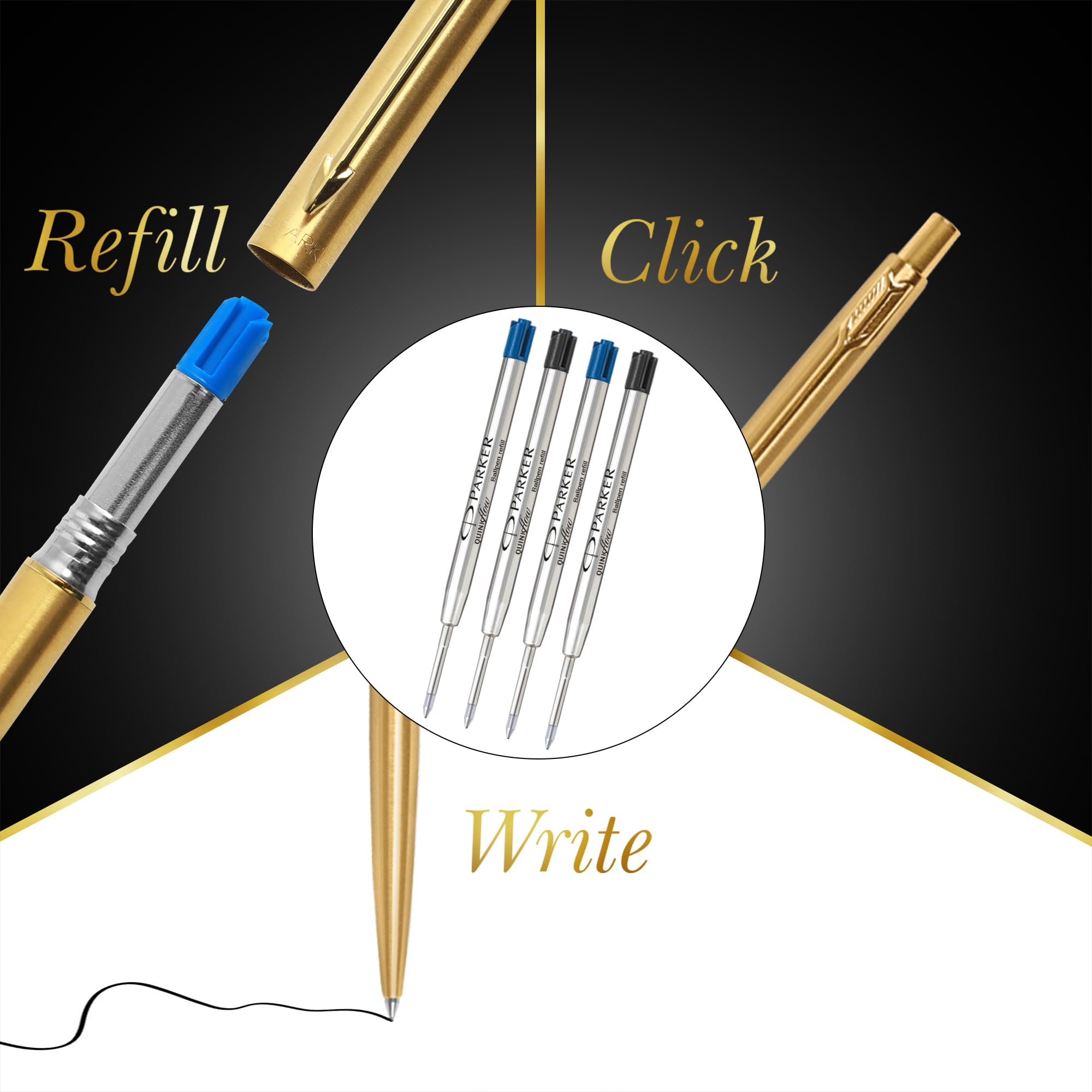 Parker Classic Gold Trim Ball Pen – view 6