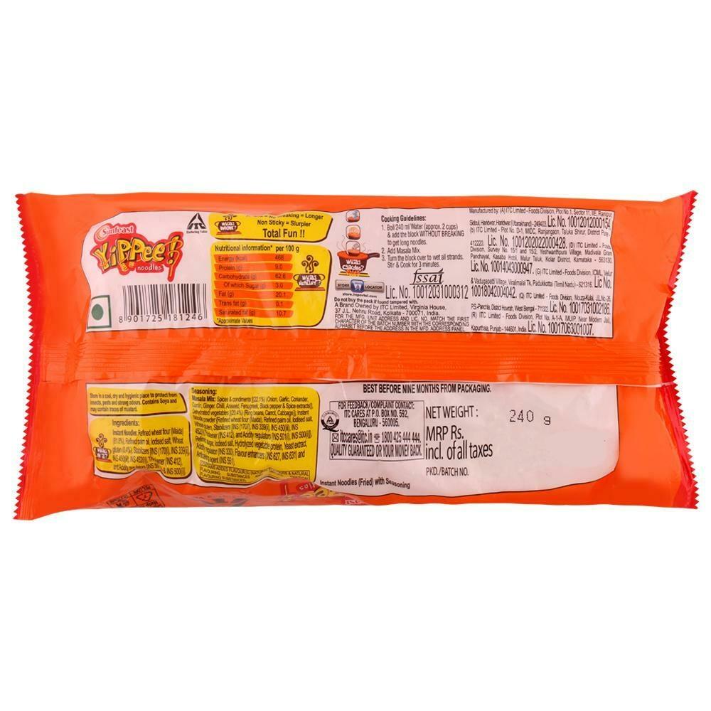 Sunfeast Yippee Magic Masala Instant Noodles 240 G – view 2