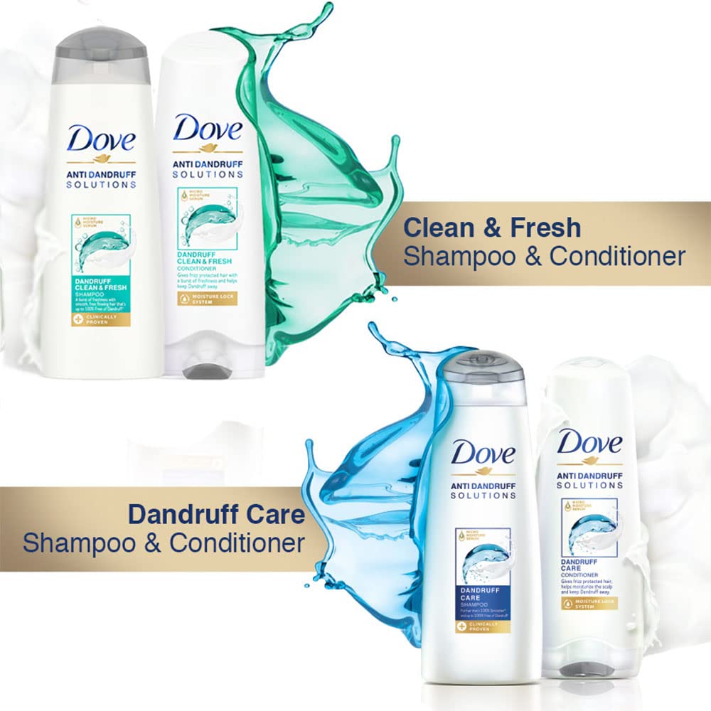 Dove Dandruff Clean & Fresh Shampoo, 340 ml – view 5