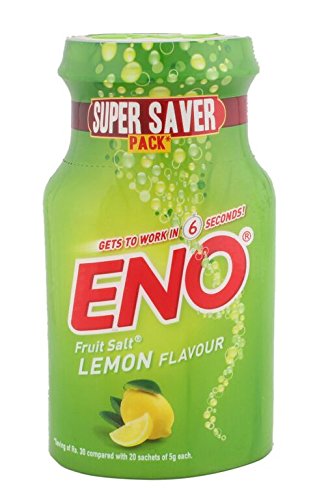 Bottle of ENO lemon fruit salt 100g pack shot