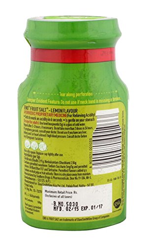 Eno Fruit Salt - Lemon, 100g Bottle – view 2