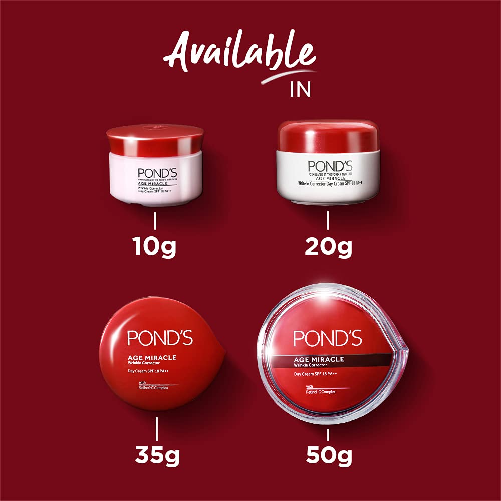 Pond's Age Miracle Wrinkle Corrector SPF 18 PA++ Day Cream 50 g – view 5