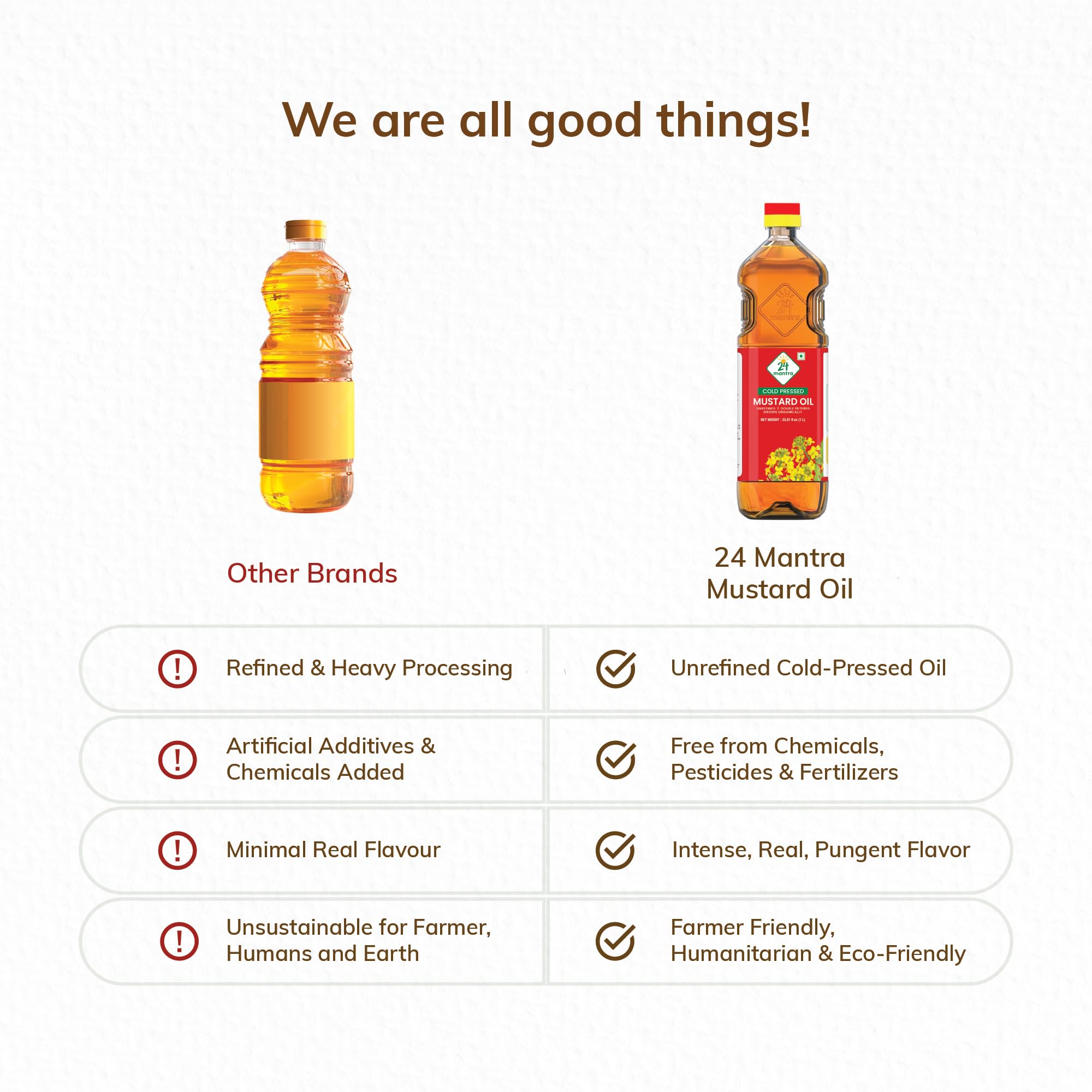 24 Mantra Unrefined Mustard Oil/Sarson Oil/Avanune - 1 L – view 7