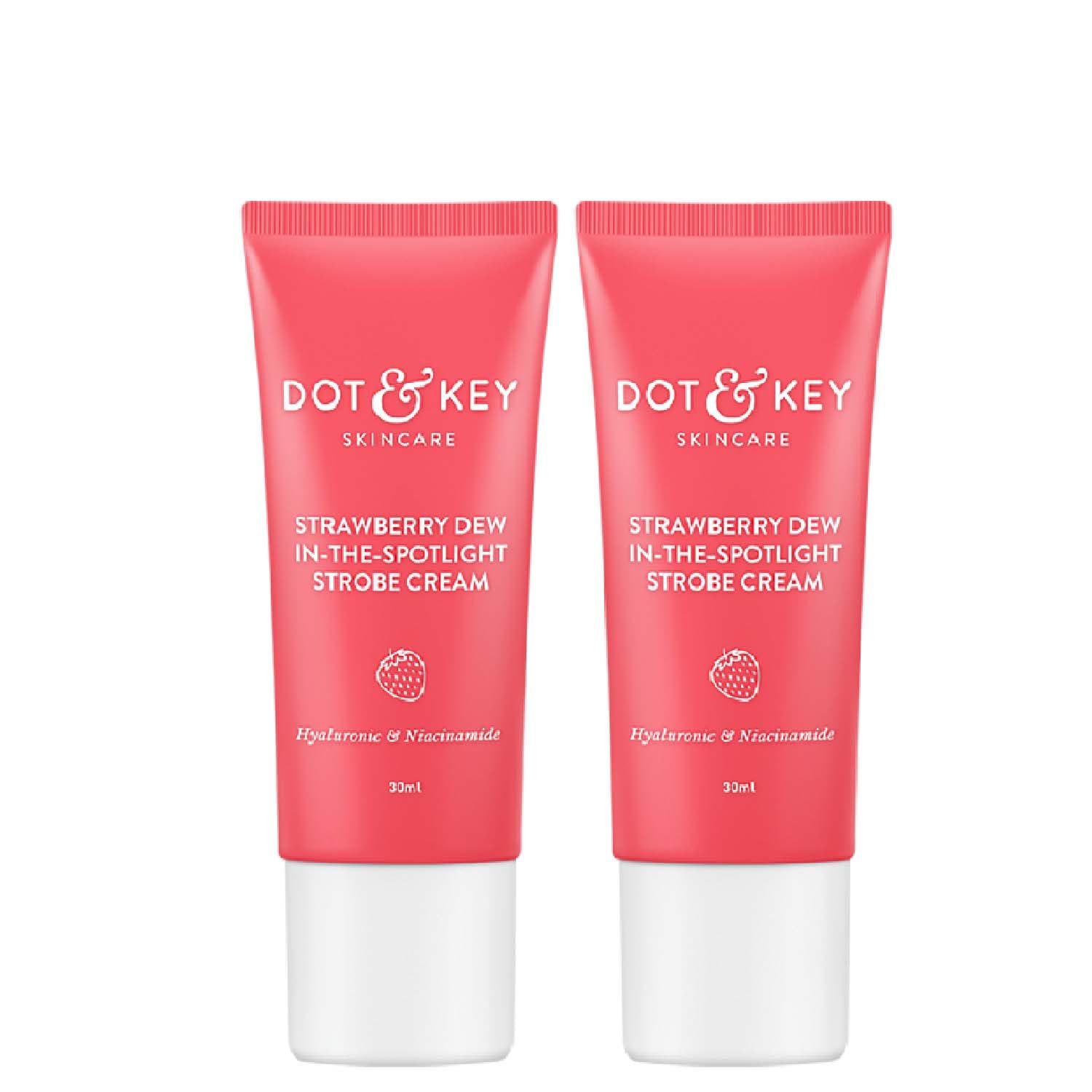 DOT & KEY strobe cream combo pack with two 30 ml tubes
