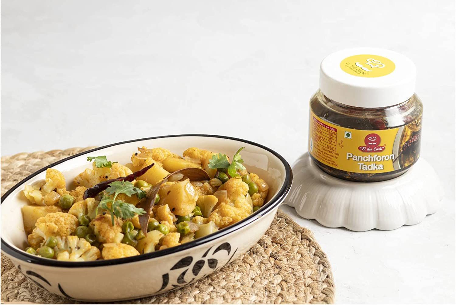 El The Cook Bengali Panchforon Tadka Jar - 180g – view 3