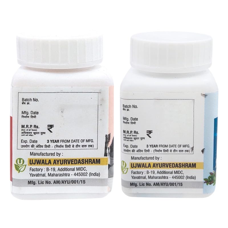 Ujwala Ayurvedashram Pymol+Livcon Capsule(30 Cap) Fast relieve in bleeding, burning & pain I For Piles, Fissure. Fistula, Inflammation & Rectum – view 2