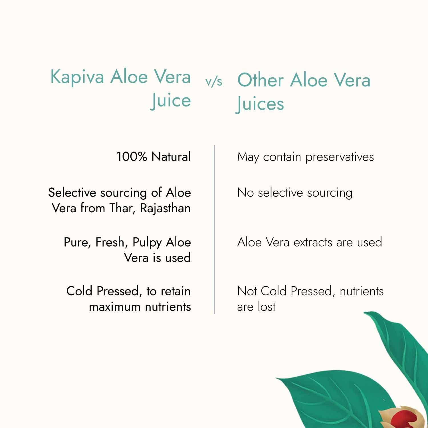 Kapiva Aloe Vera Juice + Wheatgrass Juice – view 3
