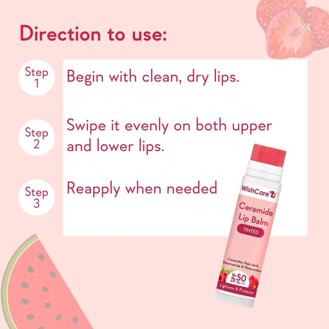 WishCare Tinted Lip Balm with SPF 50 PA+++ – view 6