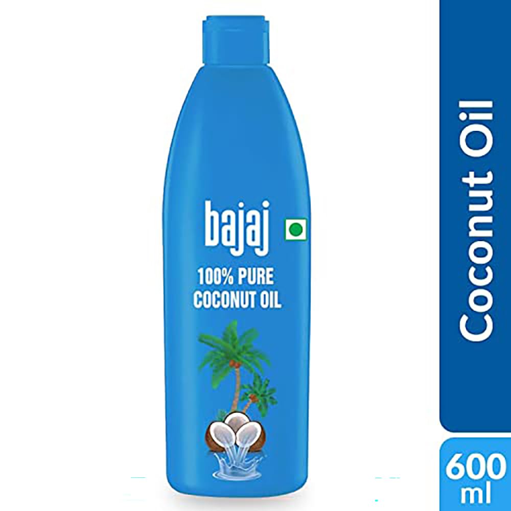 Bajaj 100% Pure Coconut Oil 600ml – view 7