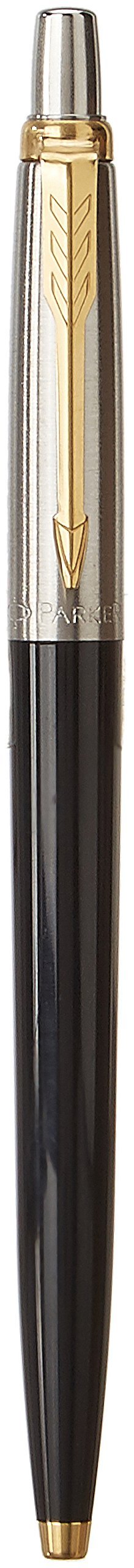 Parker Jotter 9000023185 Standard Ball Pen Gold Trim (Black), Pack of 5 – view 2