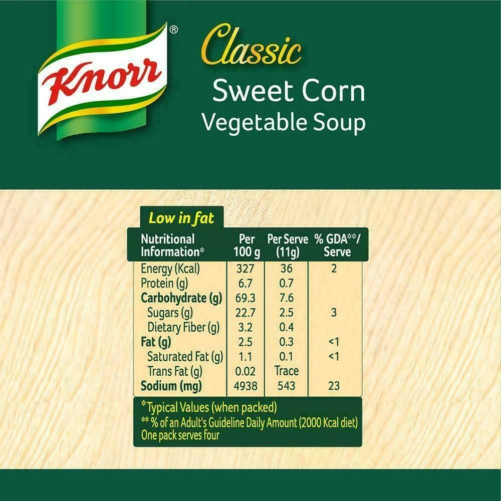 Knorr Classic Sweet Corn Vegetable Soup 42 G – view 6