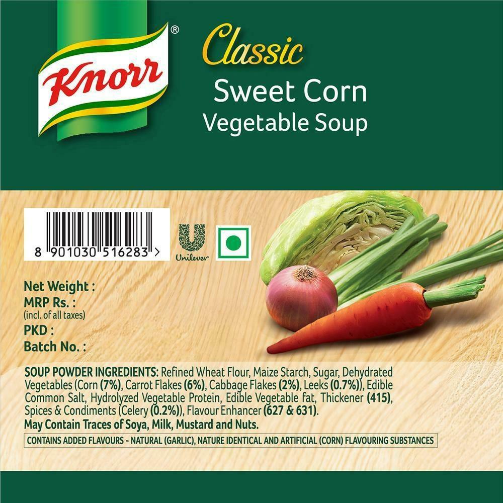 Knorr Classic Sweet Corn Vegetable Soup 42 G – view 7