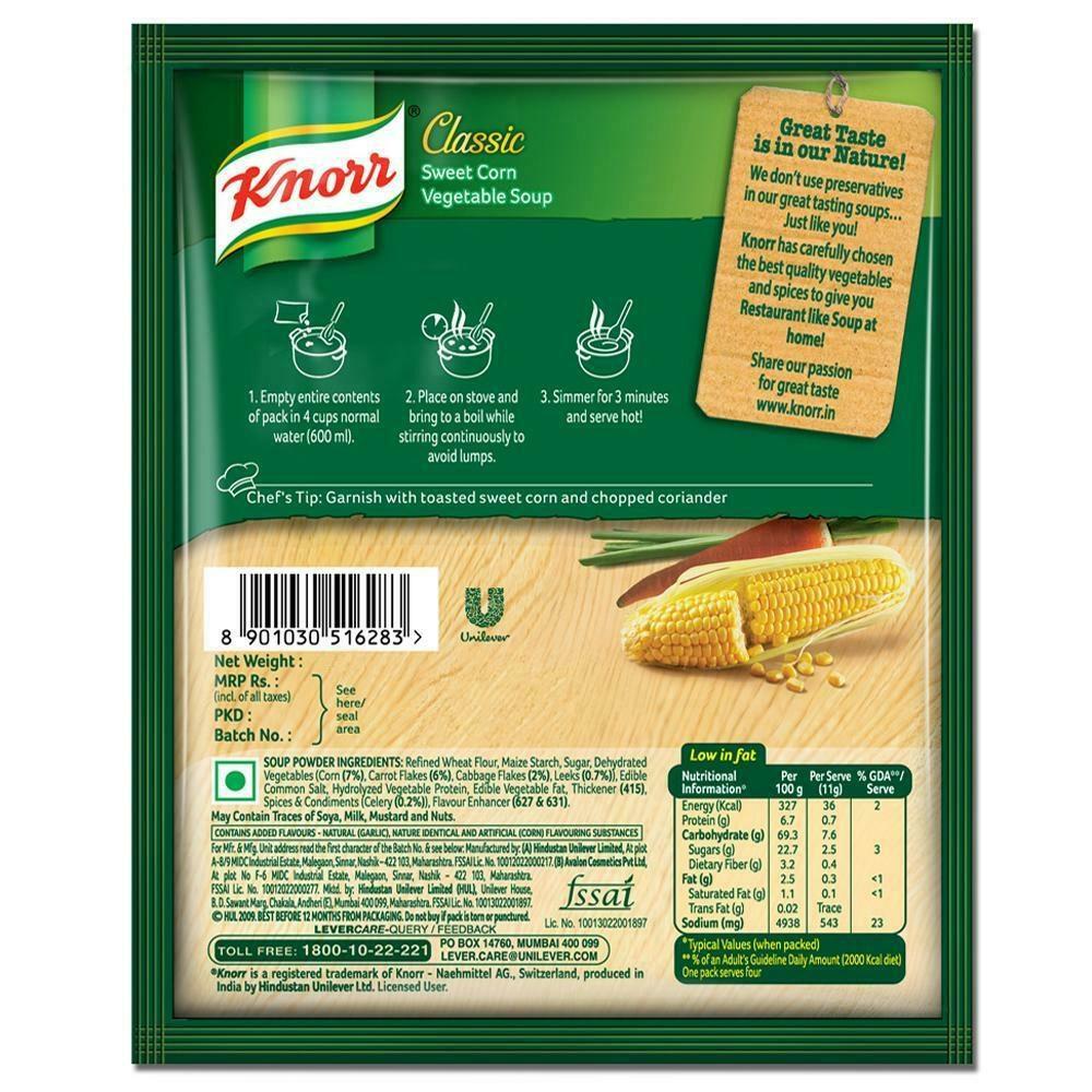 Knorr Classic Sweet Corn Vegetable Soup 42 G – view 3