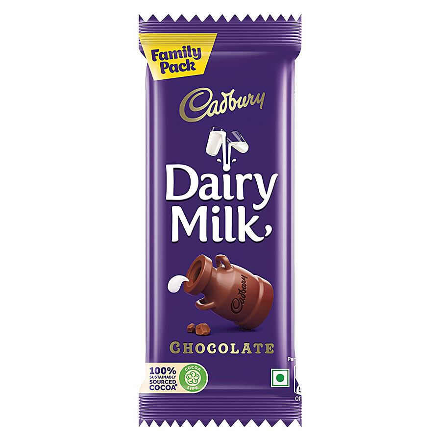 Cadbury Dairy Milk Chocolate Bar 134 g Family Pack – view 2