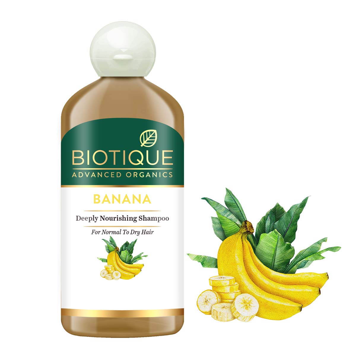 Biotique Banana Deeply Nourishing Hair Shampoo for Normal to Dry Hair, 300ml – view 2