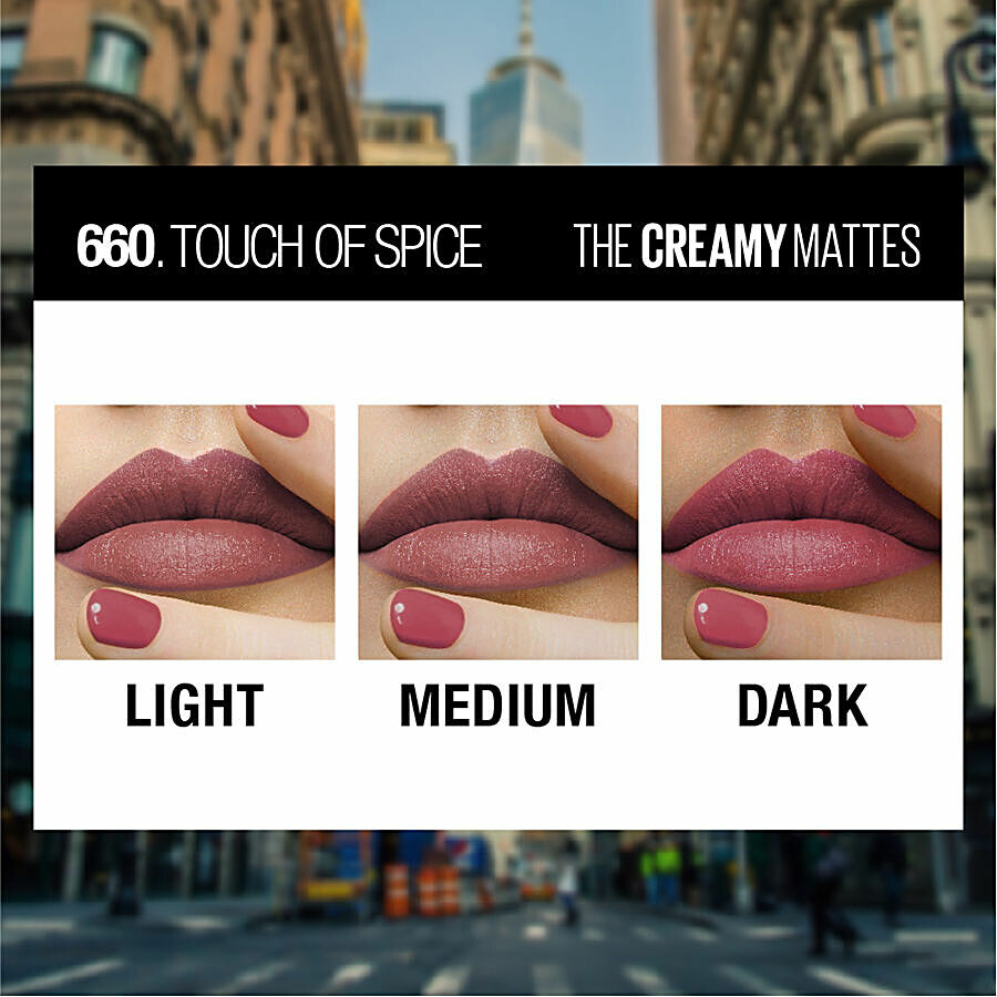 Maybelline New York Colour Sensational Creamy Matte Lipstick 3.9 g – view 5