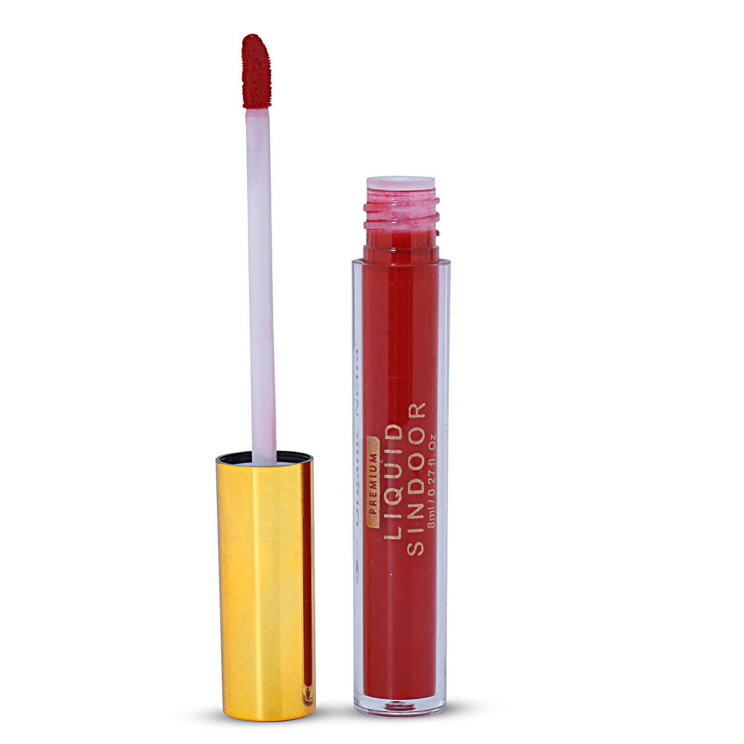 Organic Netra Liquid Sindoor Kumkum Waterproof Long Lasting Smudge Proof Pure and Natural Maroon Color Enriched with Organic Ingredients 8ml (Red) – view 7